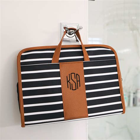 monogrammed toiletry bag women's.